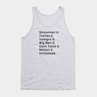 Famous Horses Tank Top